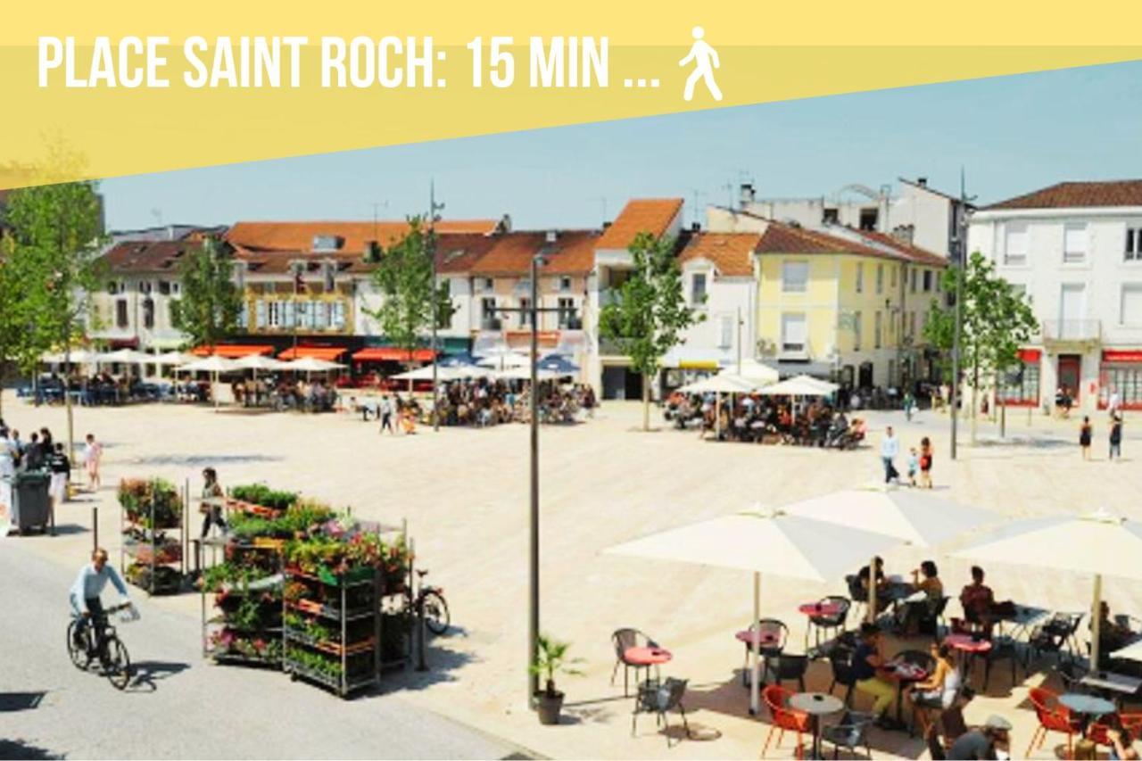 Maison Proche Centre * Wifi * Parking Devant * Мон-де-Марсан Экстерьер фото
