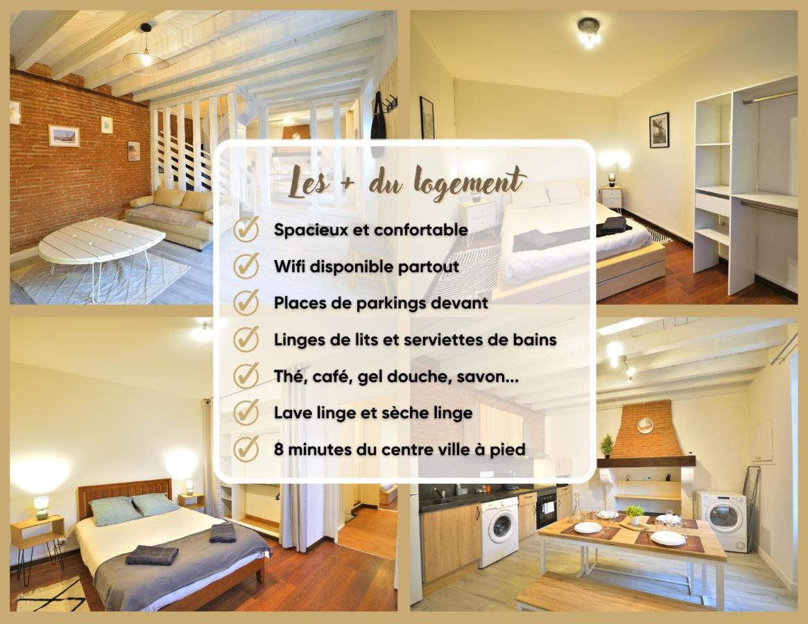 Maison Proche Centre * Wifi * Parking Devant * Мон-де-Марсан Экстерьер фото